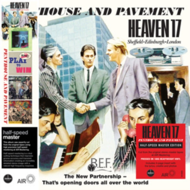 This LP Vinyl is brand new.Format: LP VinylThis item's title is: Penthouse & Pavement (Half-Speed/180G)Artist: Heaven 17Barcode: 5014797911833Release Date: 7/26/2024