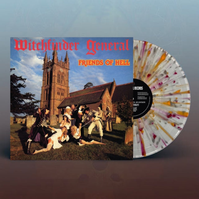 This LP Vinyl is brand new.Format: LP VinylThis item's title is: Friends Of Hell (Clear W/ Red, Orange & White Splatter LP Vinyl)Artist: Witchfinder GeneralBarcode: 5016681113118Release Date: 4/5/2024