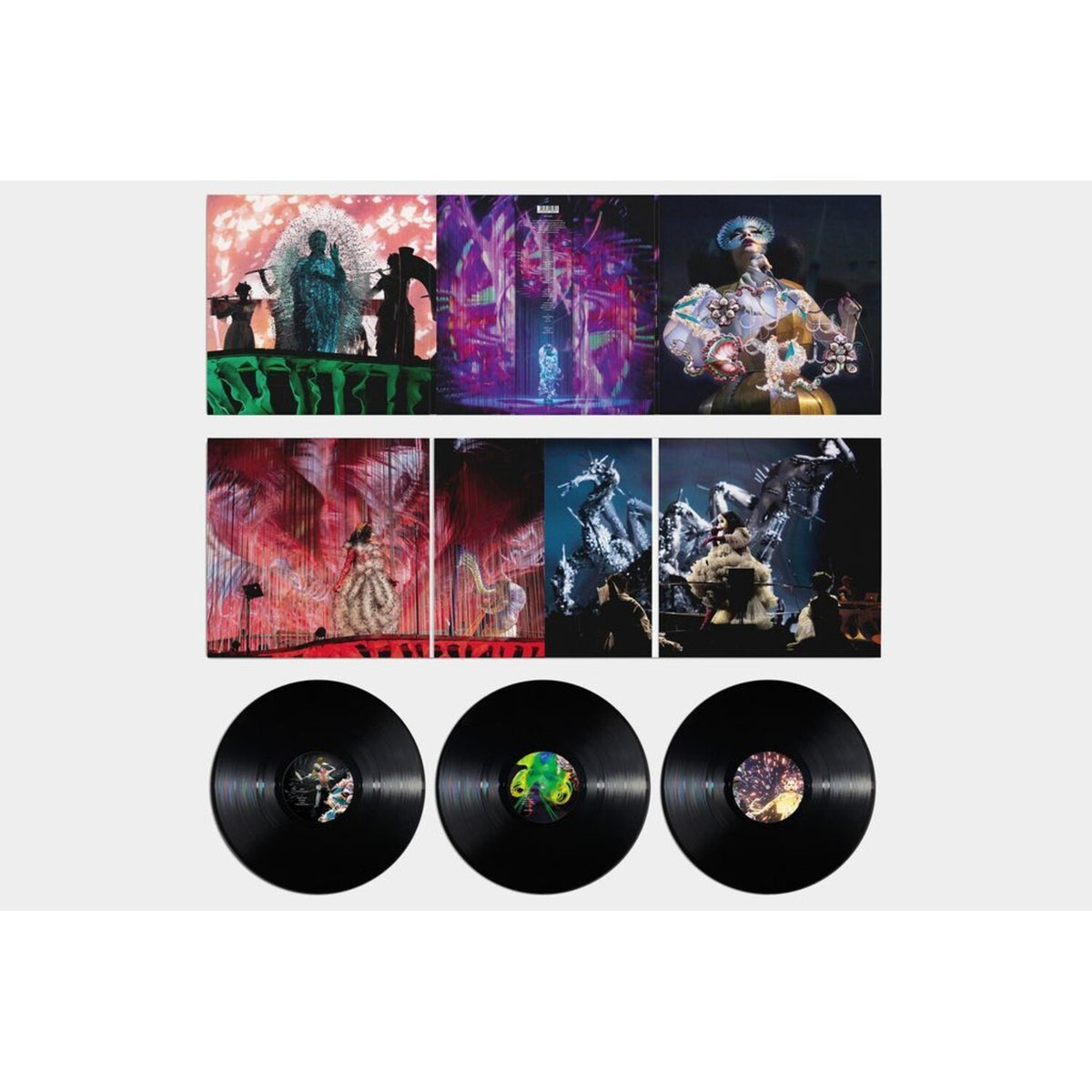 Vespertine & Selma Songs & Cornucopia: Live (Heavyweight Vinyl/3LP) & Bastards: Remix & Volta