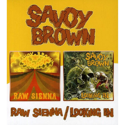 Savoy Brown - Raw Sienna / Looking In & Blue Matter / Step Further (Remastered) - CD Bundle