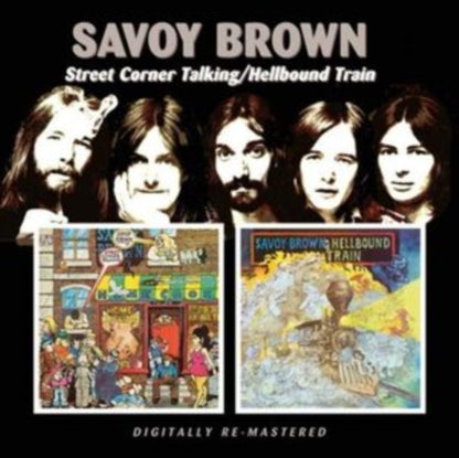 This is a 2 CD SKU bundle.
1.This CD is brand new.Format: CDThis item's title is: Street Corner Talking / Hellbound Train (Remastered)Artist: Savoy BrownLabel: BEAT GOES ONBarcode: 5017261207173Release Date: 9/4/2006
2.This CD is brand new.