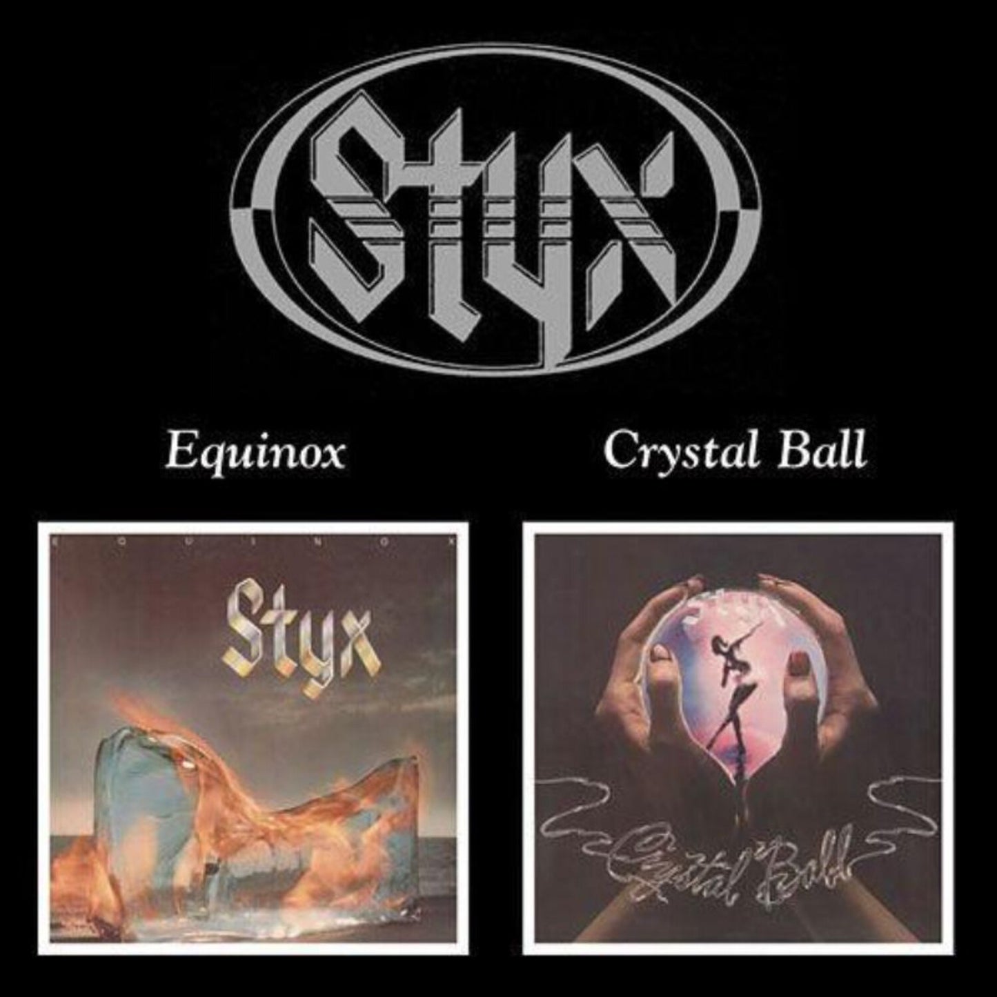 Grand Illusion & Equinox / Crystal Ball (Remastered) & Caught In The Act Live (Remastered)