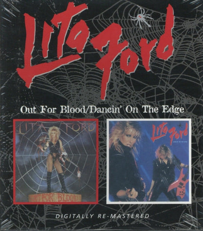 Lita Ford - Out For Blood / Dancin On The Edge (Remastered) & Lita & Best Of Lita Ford - CD Bundle