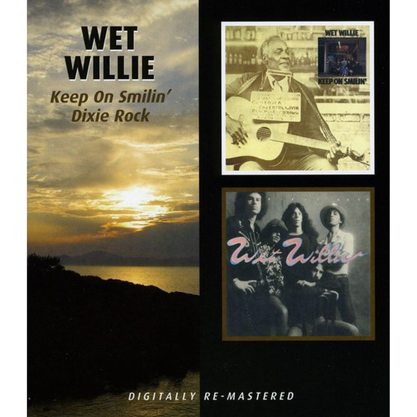 Keep On Smiling / Dixie Rock (Remastered) & Wet Willie / Wet Wille Ii