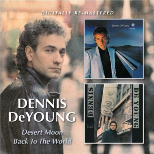 This CD is brand new.Format: CDMusic Style: AORThis item's title is: Desert Moon / Back To The World (Remastered)Artist: Dennis DeyoungBarcode: 5017261210975Release Date: 4/15/2013