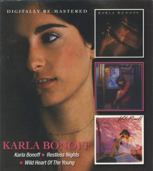 This CD is brand new.Format: CDThis item's title is: Karla Bonoff / Restless Nights/Wild Heart Of The Young (Remastered)Artist: Karla BonoffLabel: BEAT GOES ONBarcode: 5017261211262Release Date: 10/7/2013