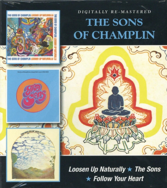 This CD is brand new.Format: CDMusic Style: Psychedelic RockThis item's title is: Loosen Up Naturally / Sons / Follow Your Heart (Remastered)Artist: Sons Of ChamplinLabel: BGO RecordsBarcode: 5017261211354Release Date: 3/24/2014