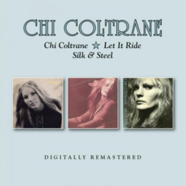 This CD is brand new.Format: CDThis item's title is: Chi Coltrane / Let It Ride / Silk & Steel (Remastered)Artist: Chi ColtraneBarcode: 5017261213051Release Date: 11/17/2017