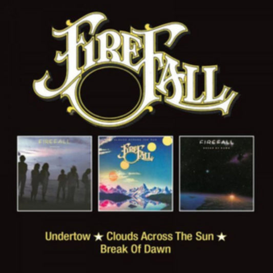 This CD is brand new.Format: CDMusic Style: Soft RockThis item's title is: Undertow / Clouds Across The Sun / Break Of Dawn (Remastered)Artist: FirefallBarcode: 5017261213198Release Date: 10/27/2017