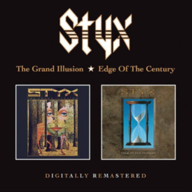 This CD is brand new.Format: CDMusic Style: Classic RockThis item's title is: Grand Illusion / Edgge Of The CenturyArtist: StyxBarcode: 5017261213952Release Date: 10/18/2019