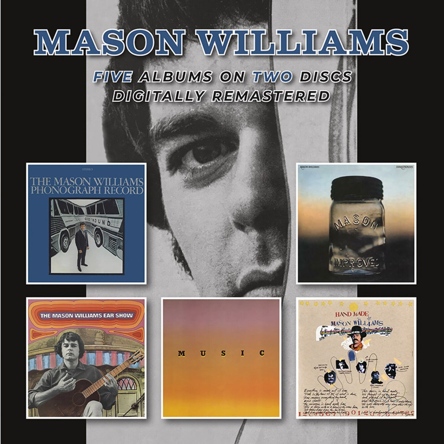 Mason Williams Phonograph Record/Mason Williams Ear Show + 3 (2CD)