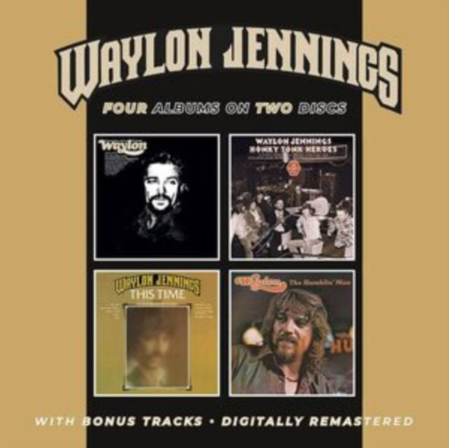 This CD is brand new.Format: CDThis item's title is: Lonesome, On'ry & Mean / Honky Tonk Heroes / This Time / Ramblin' ManArtist: Waylon JenningsLabel: BGO RECORDSBarcode: 5017261214966Release Date: 8/11/2023