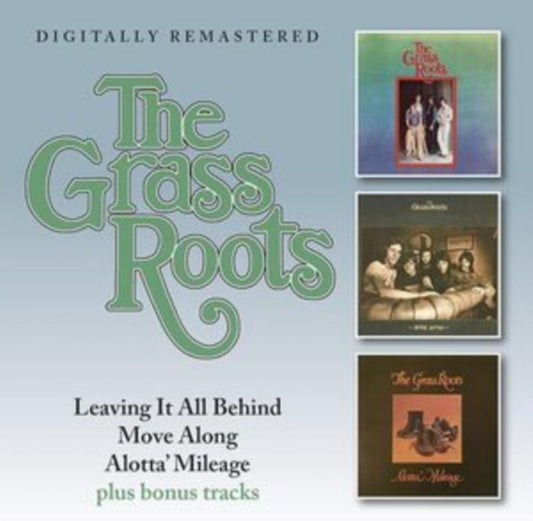 This CD is brand new.Format: CDMusic Style: Classic RockThis item's title is: Leaving It All Behind / Move Along / Alotta MileageArtist: Grass RootsLabel: BGO RecordsBarcode: 5017261215109Release Date: 11/3/2023