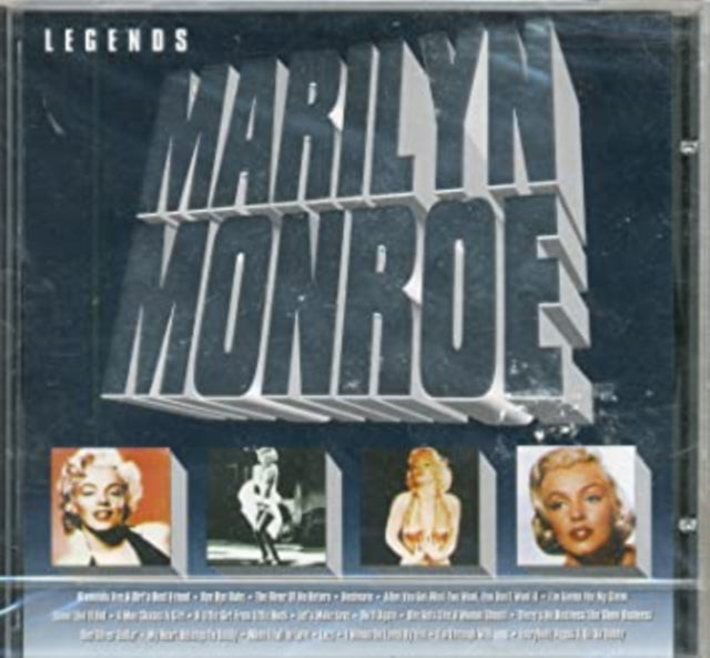 This CD is brand new.Format: CDMusic Style: ChansonThis item's title is: Legends: Marilyn MonroeArtist: Marilyn MonroeBarcode: 5018482106726