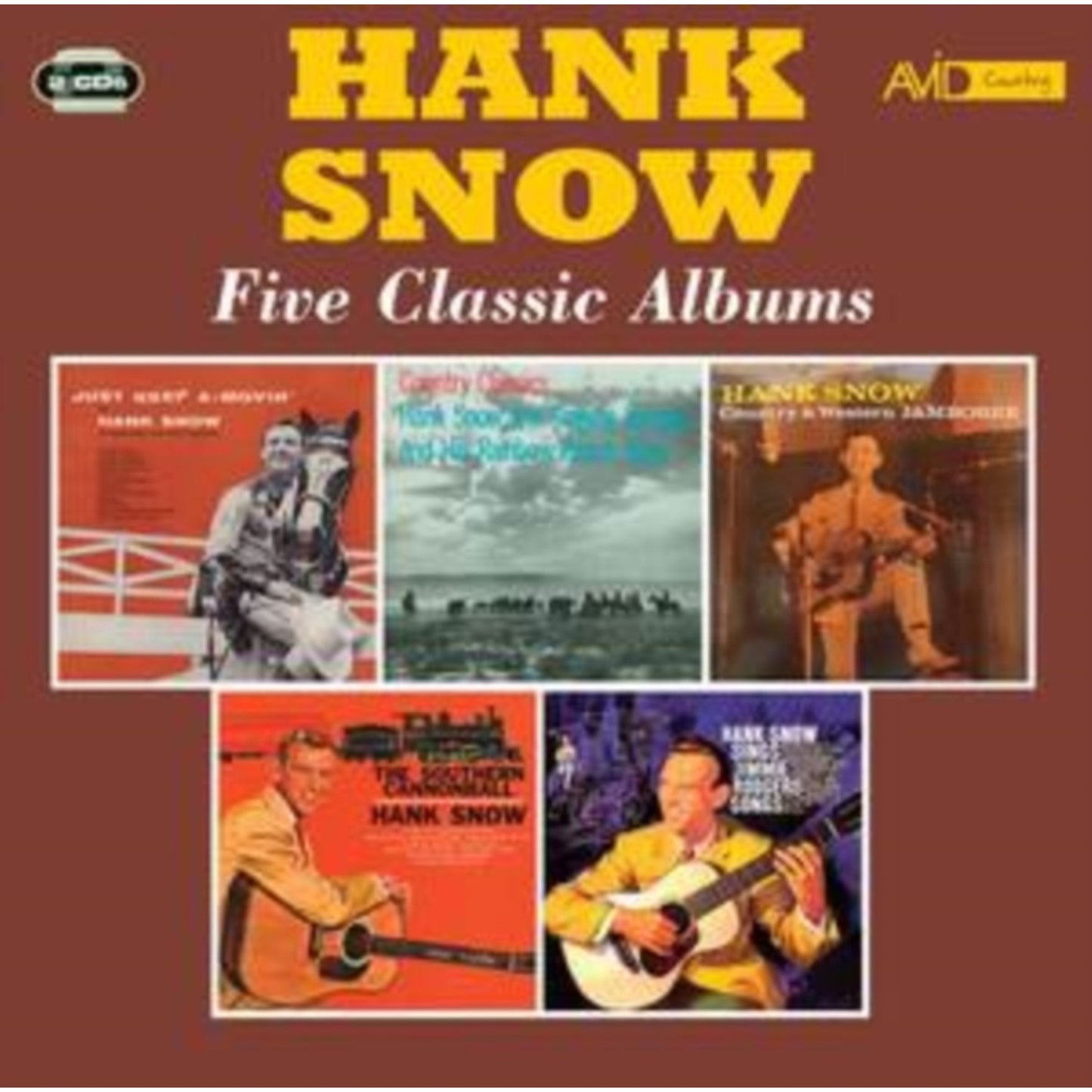 Just Keep A-Movin/Country Classics/Country & Western Jamboree/Southern Cannonball/Sing Jimmie (2CD)