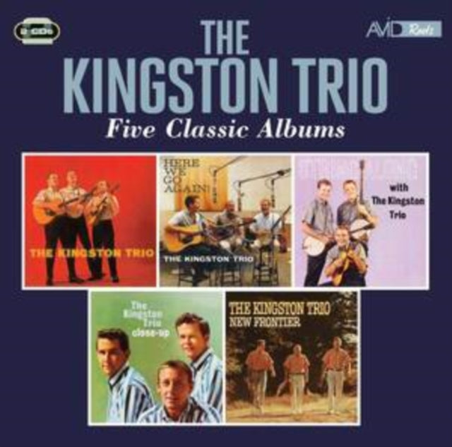This CD is brand new.Format: CDMusic Style: FolkThis item's title is: Kingston Trio / Here We Go Again / String Along / Close Up / New Frontier (2CD)Artist: Kingston TrioLabel: Avid RootsBarcode: 5022810339625Release Date: 8/27/2021