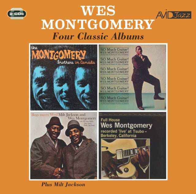 This CD is brand new.Format: CDThis item's title is: Montgomery Brothers In Canada / So Much Guitar! / Bags Meet Wes! / Full HouseArtist: Wes MontgomeryLabel: Avid JazzBarcode: 5022810345220Release Date: 6/7/2024