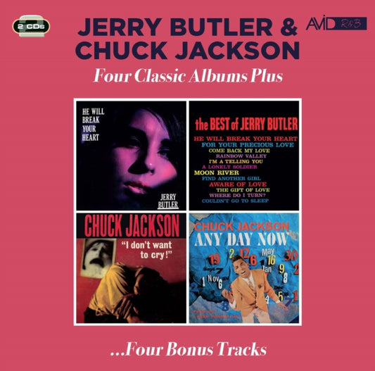He Will Break Your Heart / Best Of Jerry Butler / I Don't Want To Cry! / Any Day Now