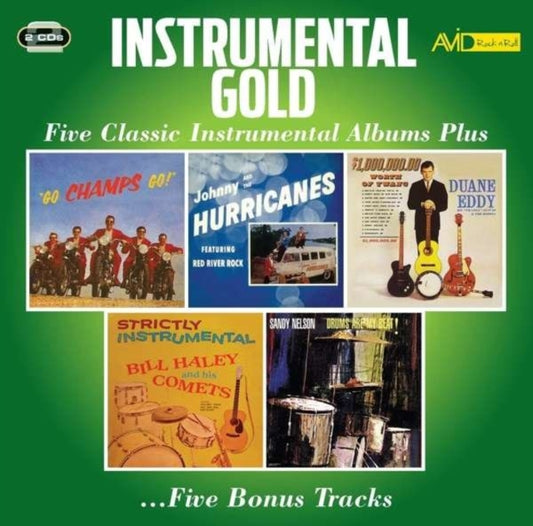 This CD is brand new.Format: CDThis item's title is: Go Champs Go / Johnny & The Hurricanes / $1,000,000 Worth Of Twang / Strictly Instrumental / DrumsArtist: Champs; Johnny & The Hurricnaes; Duane Eddy; Bill Haley & His Comets; Sandy NelsonBarcode: 5022810729327Release Date: 2/7/2020