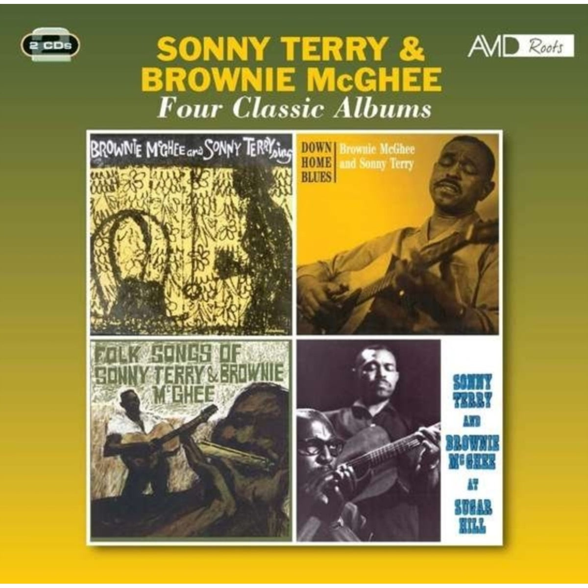 Sing / Down Home Blues / Folk Songs Of Sonny Terry & Brownie Mcghee / At Sugar Hill