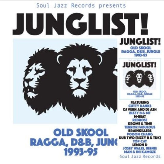 Junglist! Old Skool Ragga, D&B, Jungle (2LP)