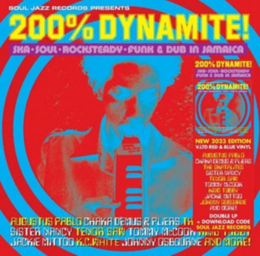 Soul Jazz Records Presents - 200% Dynamite! Ska, Soul, Rocksteady, Funk & Dub In Jamaica (2LP)