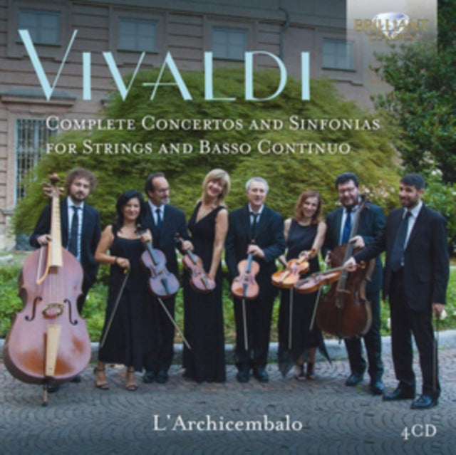 This CD is brand new.Format: CDMusic Style: BaroqueThis item's title is: Vivaldi: Complete Concertos & Sinfonias For Strings & Basso ContinuoArtist: L'archicembaloBarcode: 5028421958354Release Date: 6/7/2019