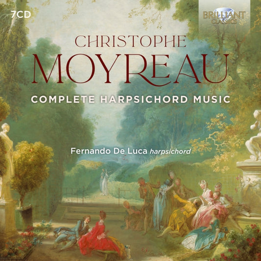 This CD is brand new.Format: CDMusic Style: BaroqueThis item's title is: Moyreau: Complete Harpsichord MusicArtist: Fernando De LucaBarcode: 5028421962856Release Date: 4/22/2022