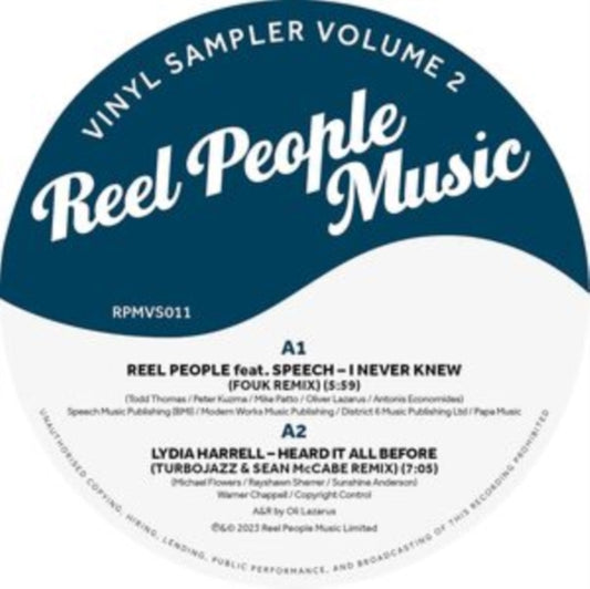 This 12 Inch Vinyl is brand new.Format: 12 Inch VinylMusic Style: HouseThis item's title is: Reel People Music: Vinyl Sampler Vol. 2Artist: Various ArtistsLabel: REEL PEOPLE MUSICBarcode: 5056032363328Release Date: 4/28/2023