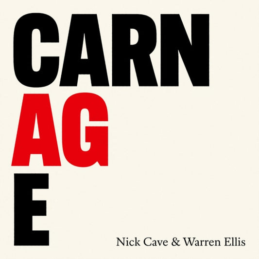 This LP Vinyl is brand new.Format: LP VinylMusic Style: Art RockThis item's title is: CarnageArtist: Nick & Warren Ellis CaveLabel: GOLIATH RECORDSBarcode: 5056167160526Release Date: 7/25/2022