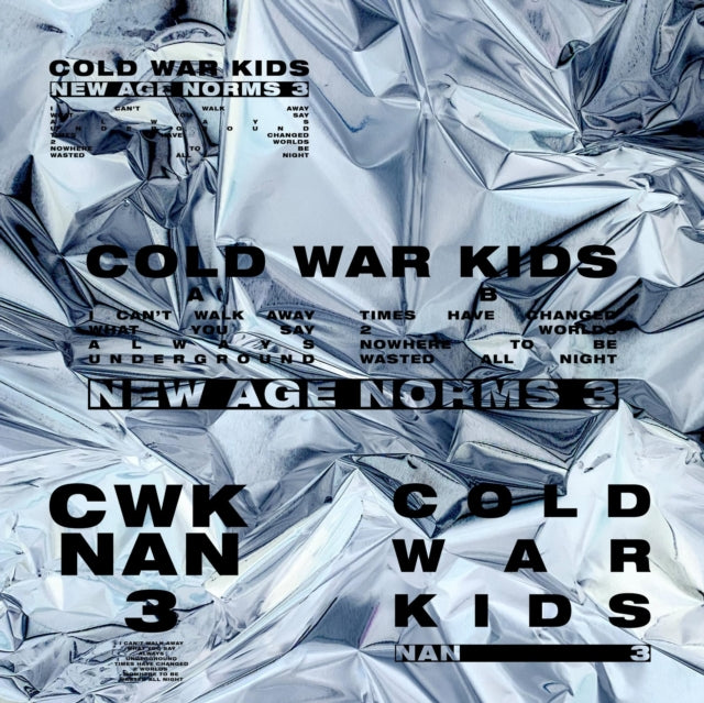 This is a 2 LP Vinyl SKU bundle.
1.This LP Vinyl is brand new.Format: LP VinylThis item's title is: New Age Norms 3Artist: Cold War KidsLabel: CWKTWO CORP.Barcode: 5056167164852Release Date: 7/25/2022
2.This LP Vinyl is brand new.