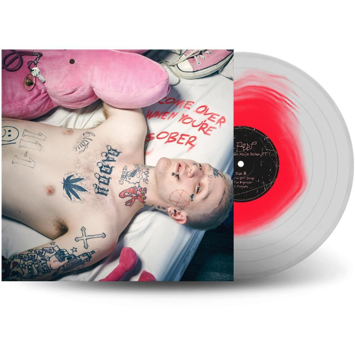 Crybaby (Opaque White LP Vinyl) & Hellboy (2LP) & Live Forever & Come Over When You're Sober, Pt.1 (Pink In Clear LP Vinyl)