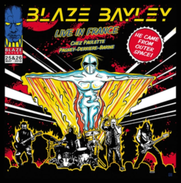 This CD is brand new.Format: CDThis item's title is: Live In France (2CD)Artist: Blaze BayleyBarcode: 5060130363913Release Date: 3/1/2019