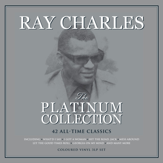 Ray Charles - Platinum Collection (White LP Vinyl) & Best Of Ray Charles: The Atlantic Years (2LP/White Vinyl) & Live In Stockholm 1972 (140G) & Message From The People (140G) & Genius + Soul = Jazz (Orange LP Vinyl) & What'd I Say (180G)