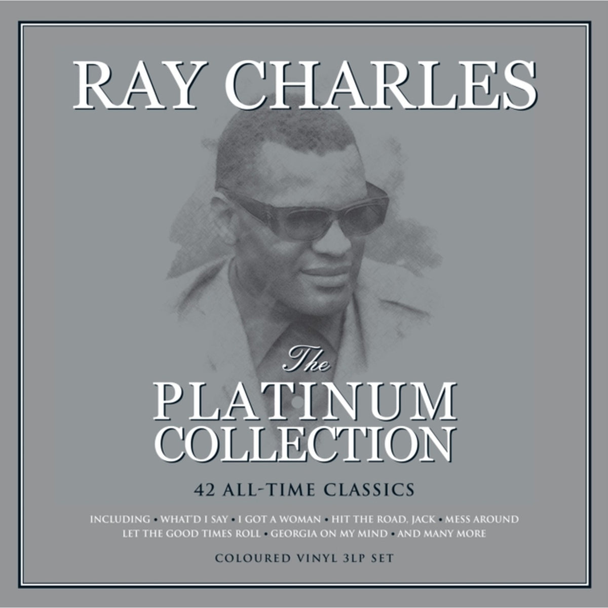 Platinum Collection (White LP Vinyl) & Best Of Ray Charles: The Atlantic Years (2LP/White Vinyl) & Message From The People (140G) & Genius + Soul = Jazz (Orange LP Vinyl)
