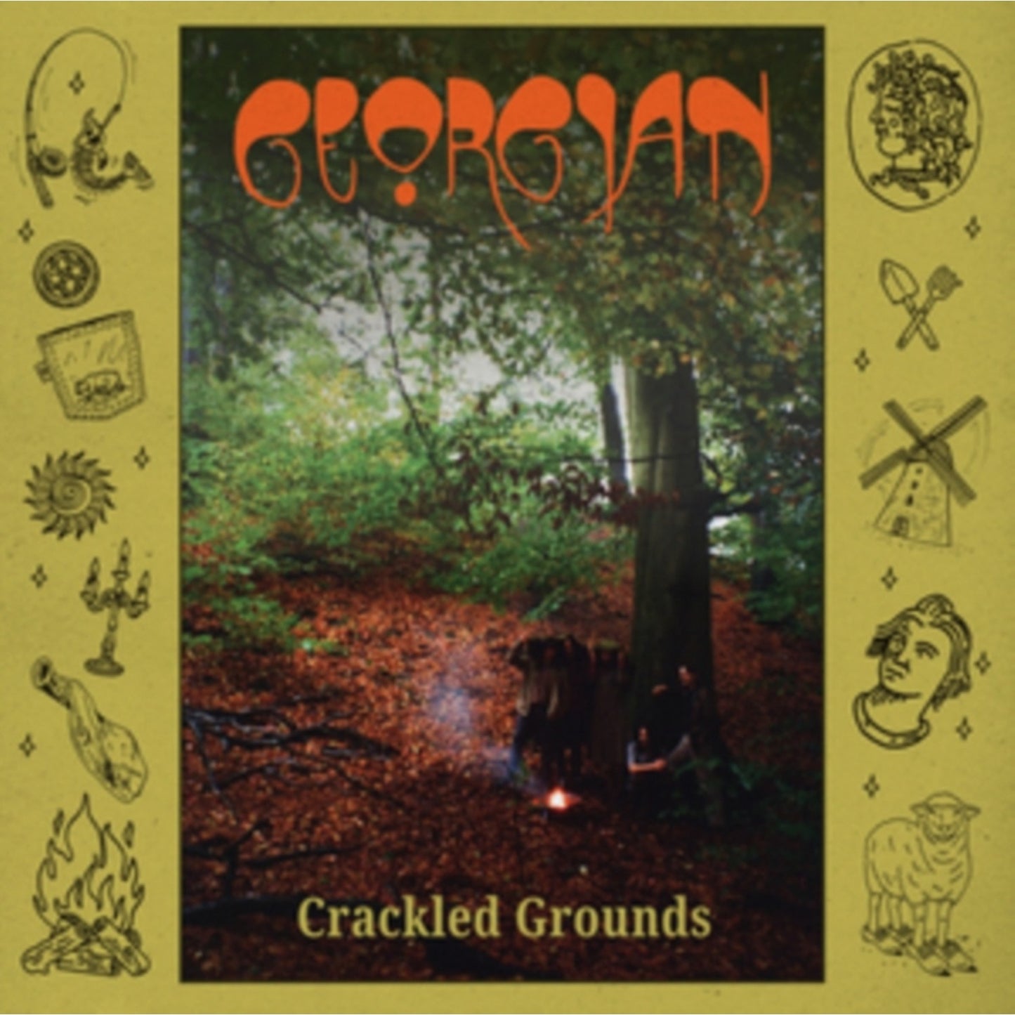 Crackled Grounds (Brown LP Vinyl)