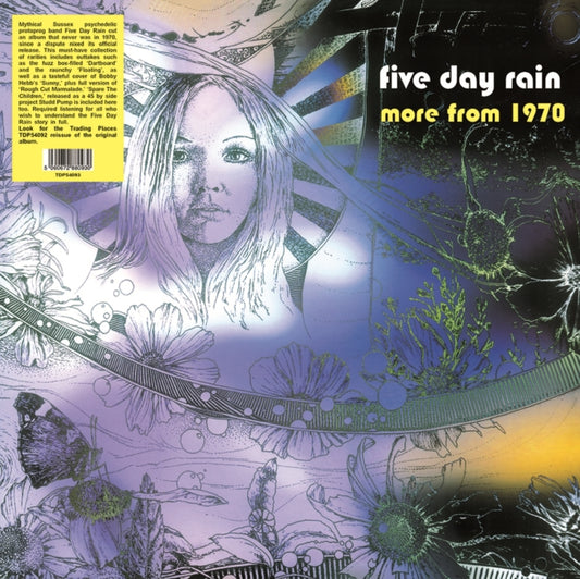 This LP Vinyl is brand new.Format: LP VinylMusic Style: Psychedelic RockThis item's title is: More From 1970Artist: Five Day RainLabel: TRADING PLACESBarcode: 5060672880930Release Date: 4/28/2023