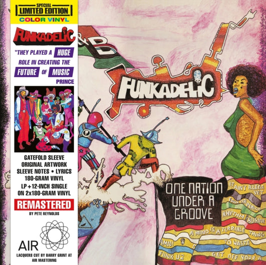 This LP Vinyl is brand new.Format: LP VinylMusic Style: P.FunkThis item's title is: One Nation Under A Groove (Colored Vinyl/2LP)Artist: FunkadelicLabel: Charly RecordsBarcode: 5060767444054Release Date: 3/1/2024