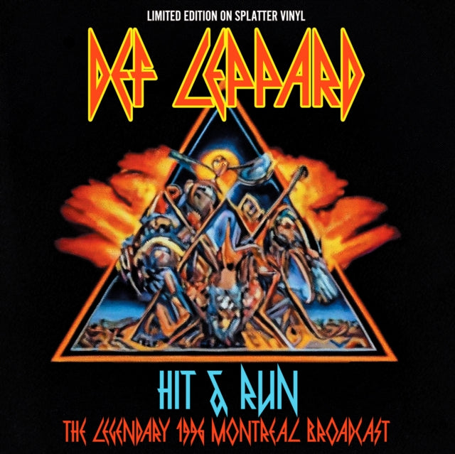 This LP Vinyl is brand new.Format: LP VinylThis item's title is: Hit & Run (Orange & Aqua Splatter LP Vinyl)Artist: Def LeppardLabel: Stylus GrooveBarcode: 5060918814460Release Date: 9/27/2024