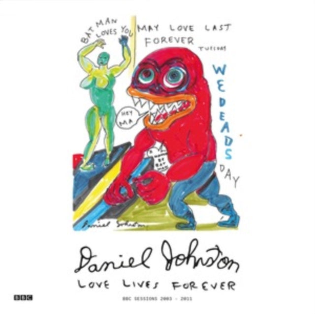This LP Vinyl is brand new.Format: LP VinylThis item's title is: Love Lives Forever - Bbc Sessions 2003-2011 (2LP/Red Vinyl)Artist: Daniel JohnstonBarcode: 5063176085313Release Date: 8/8/2025