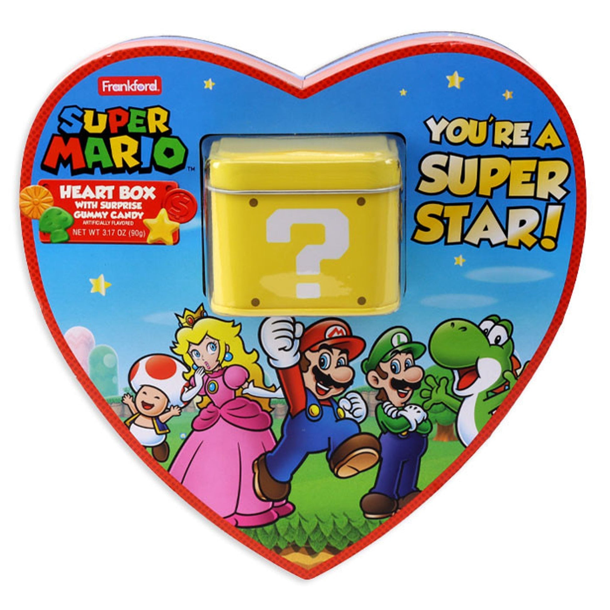 Super Mario Heart Box w/ Mystery Tin - Display (5)