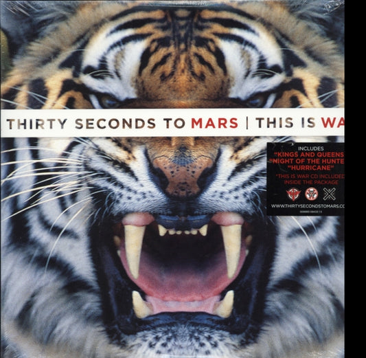 This LP Vinyl is brand new.Format: LP VinylMusic Style: Alternative RockThis item's title is: This Is War (2LP/CD)Artist: 30 Seconds To MarsLabel: VirginBarcode: 5099930943315Release Date: 12/8/2009