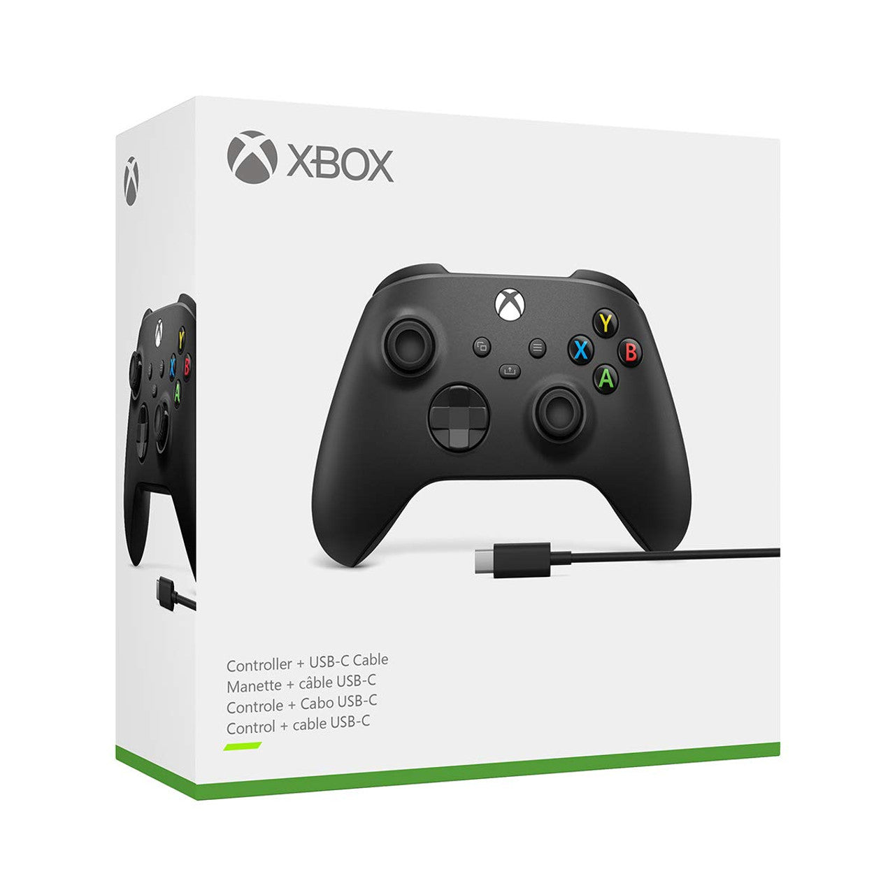 This is brand new.Experience the modernized design of the Xbox Wireless Controller, featuring sculpted surfaces and refined geometry for enhanced comfort during gameplay. Play wirelessly or use the included 9 Usb-c cable for a wired gaming experience.