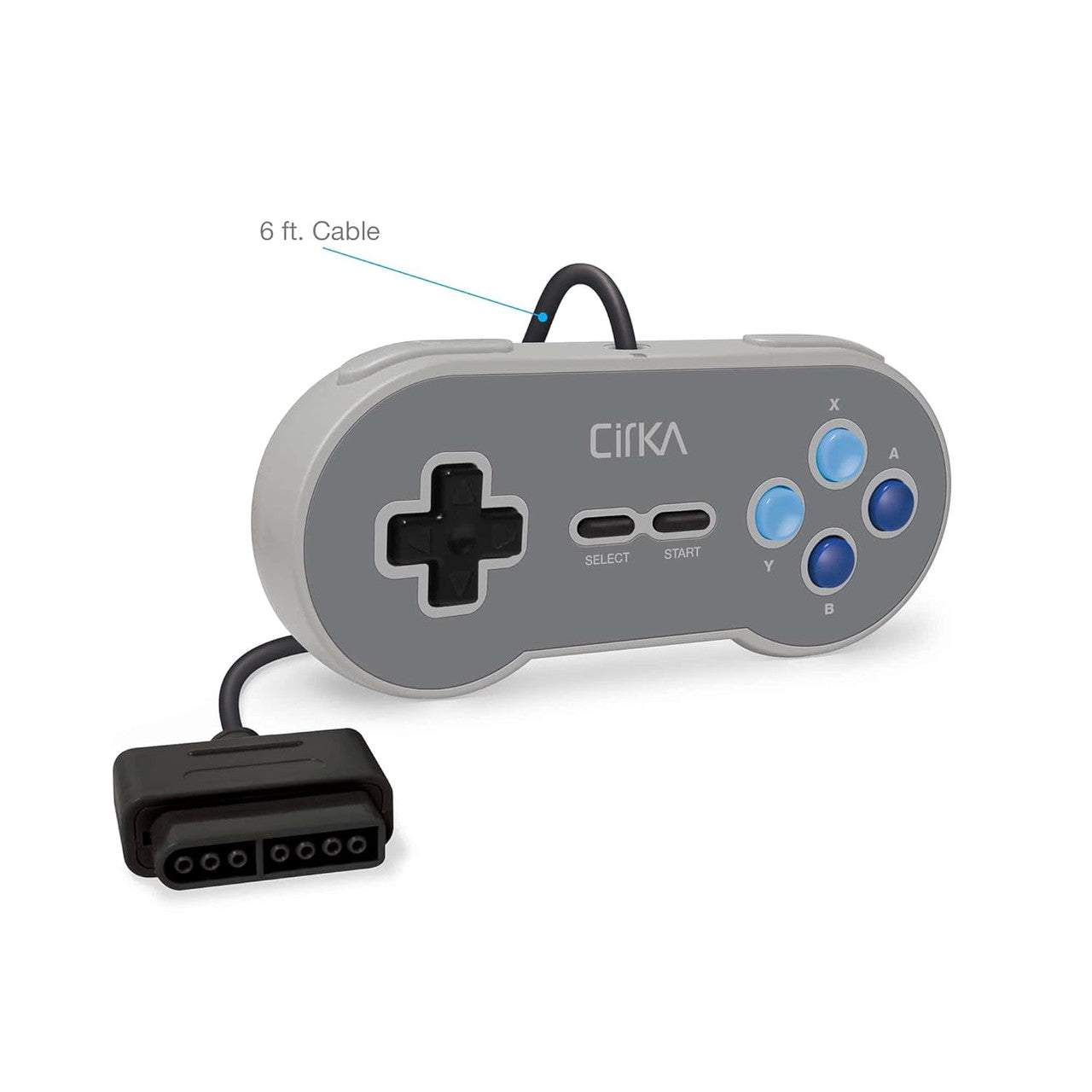 This is brand new.The CirKa "ClassicPad" Controller for Super NES® is a reliable third-party replacement, designed to replicate the original SNES gaming experience. Ideal for retro gaming setups or replacing lost controllers.