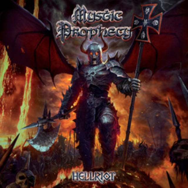 This CD is brand new.Format: CDMusic Style: Heavy MetalThis item's title is: HellriotArtist: Mystic ProphecyLabel: ROCK OF ANGELSBarcode: 5200123664126Release Date: 6/16/2023