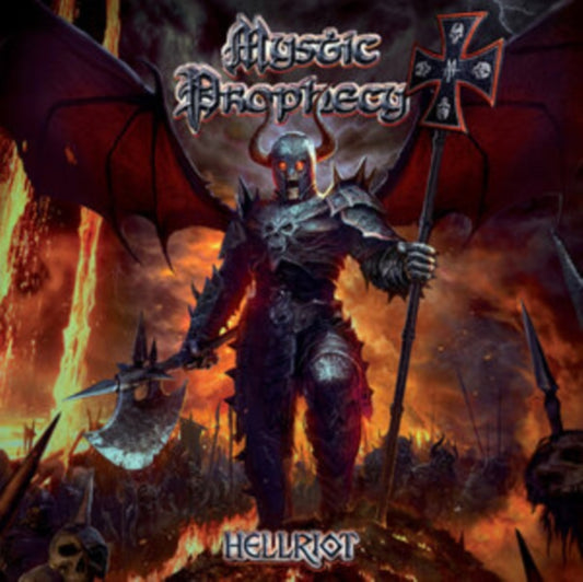 This CD is brand new.Format: CDMusic Style: Heavy MetalThis item's title is: HellriotArtist: Mystic ProphecyLabel: ROCK OF ANGELSBarcode: 5200123664126Release Date: 6/16/2023