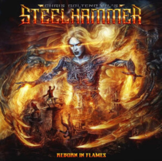 This LP Vinyl is brand new.Format: LP VinylMusic Style: Heavy MetalThis item's title is: Reborn In Flames (Yellow/Orange/Black LP Vinyl)Artist: Chris Bohltendahl's SteelhammerLabel: ROCK OF ANGELSBarcode: 5200123664331Release Date: 9/1/2023