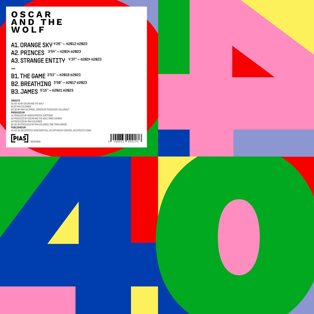Oscar & The Wolf - Pias 40