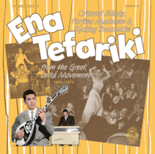 This LP Vinyl is brand new.Format: LP VinylThis item's title is: Ena Tefariki: Oriental Shake, Farfisa Madness & Rocking Bouzoukis From Greek Laika Movement 1961-73Artist: Various ArtistsBarcode: 5414165089407Release Date: 1/28/2020