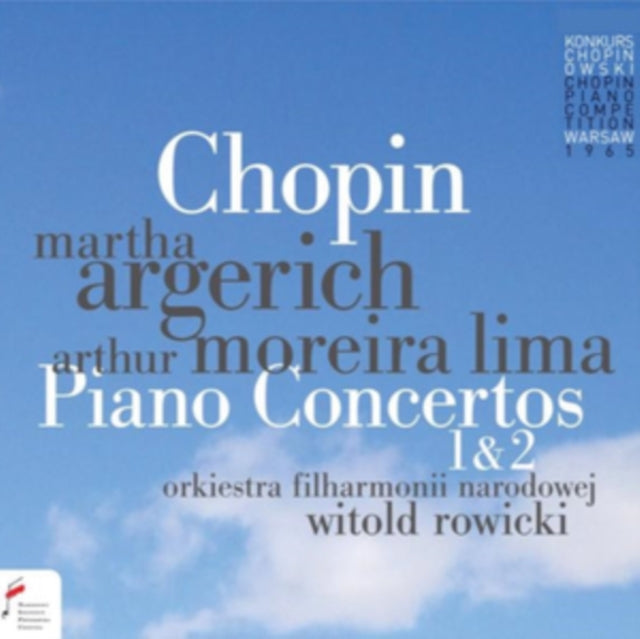 This CD is brand new.Format: CDThis item's title is: Chopin: Piano Concertos 1 & 2Artist: Martha Argerich; Arthur Moreira Lima; Warsaw Phil OrchBarcode: 5906395034697Release Date: 4/15/2022